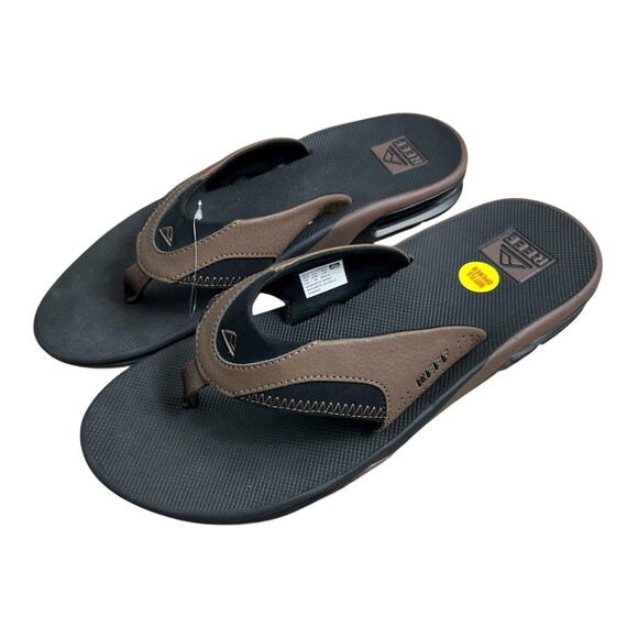 Reef Fanning Men's Bottle Opener Flip-Flop Thong Beach Sandals  US 12  NWOB - Picture 3 of 13